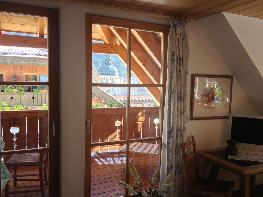 Gasthof Blaue Gams Ettal Kamer foto