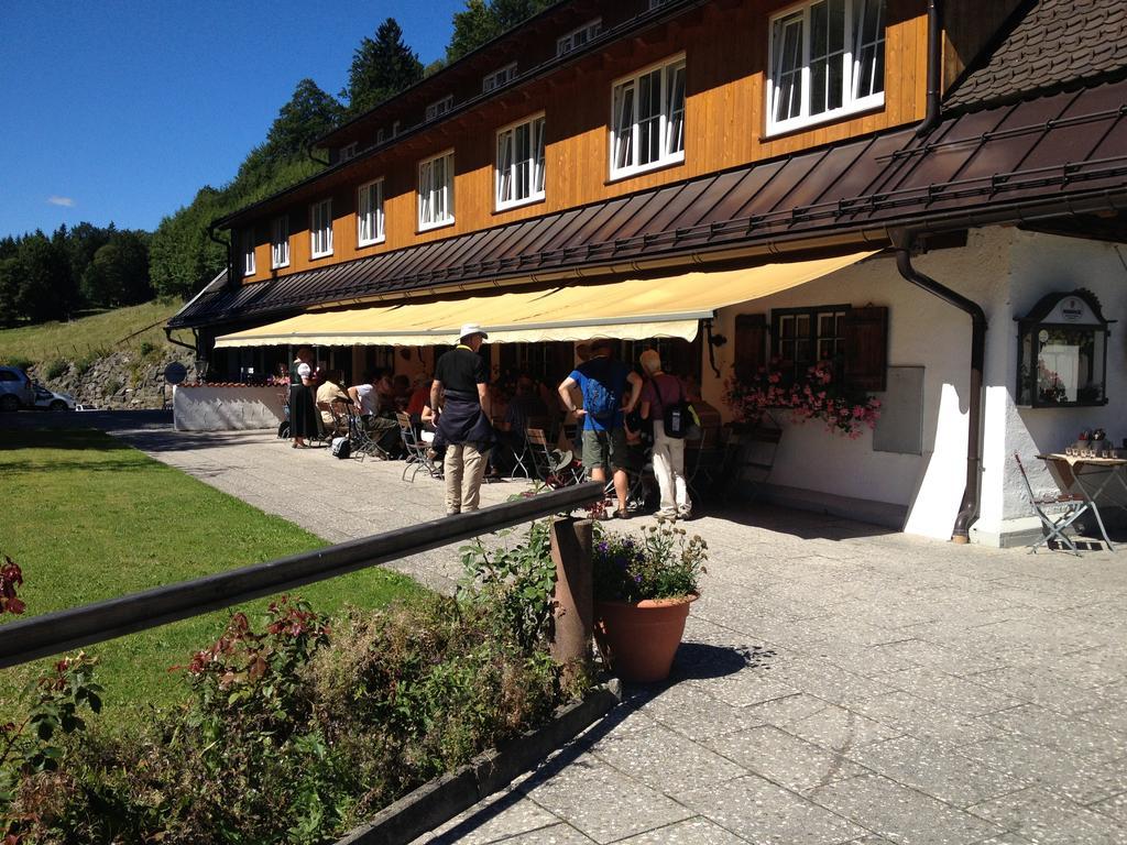 Gasthof Blaue Gams Ettal Buitenkant foto